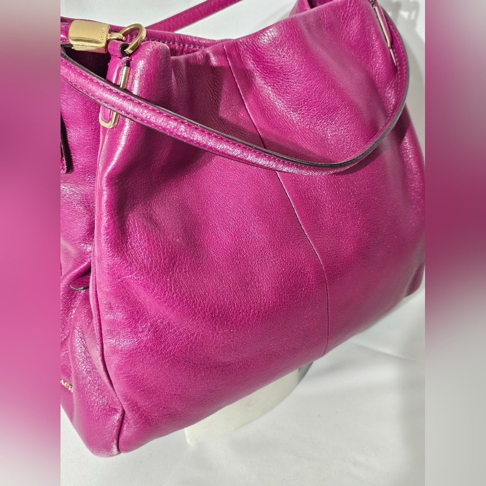 COACH MADISON LEATHER SMALL PHOEBE SHOULDER BAG. EUC - Picture 13 of 15